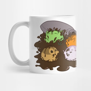 Penguinscoops - choco bath Mug